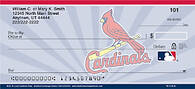 MLB St Louis Cardinals Blast Personal Checks