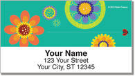 Modern Garden Address Labels