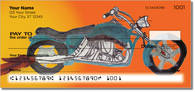 These checks were designed by a talented young artist with motorcycle fantasies. Check them out now!