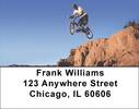 Mountain Bike Address Labels