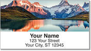 Mountain Peak Address Labels