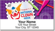 National Clown Week Address Labels