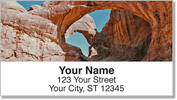 Natural Arch Address Labels