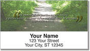 Nature Quotation Address Labels