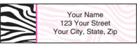 Neon Safari Address Labels - Set of 210