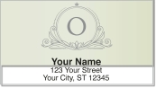 O Monogram Address Labels