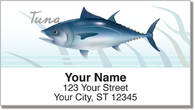 Ocean Fish Address Labels