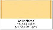 Orange Safety Address Labels