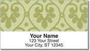 Ornate Heart Address Labels