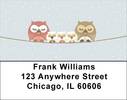 Owls Address Labels