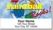 Paintball Address Labels
