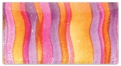 Painted Pattern Checkbook Cover