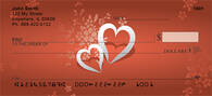 Pair of Hearts Personal Checks