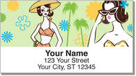 Palm Springs Mod Address Labels