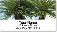 Palm Tree Address Labels