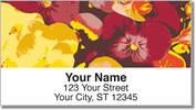 Pansy Address Labels