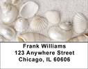 Pearly White Sea Shells Labels