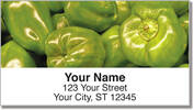 Photogenic Pepper Address Labels