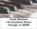 Piano Key Labels - Piano Keys Address Labels