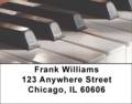 Piano Key Labels - Piano Keys Address Labels