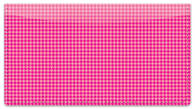 Pink Houndstooth Checkbook Cover