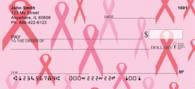 Pink Ribbon Checks - Breast Cancer Backgrounds Personal Checks