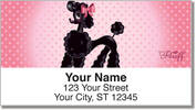 Pixie Poodle Address Labels