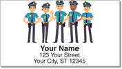 Police Address Labels