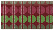 Polka Dot Split Checkbook Cover