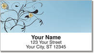 Pretty Pansy Address Labels