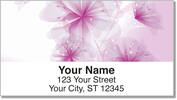 Pretty Petals Address Labels