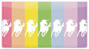 Proud Unicorn Checkbook Cover