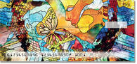 Psychedelic Butterfly Checks