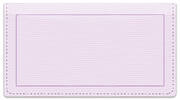 Purple Safety Checkbook Cover