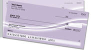 Purple Swoosh Side Tear Checks