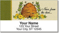 Queen Bee Address Labels