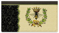 Queen Bee Checkbook Cover