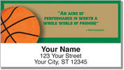 Red Auerbach Address Labels