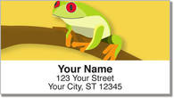 Red-Eyed Frog Address Labels