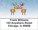 Reindeer Love Address Labels