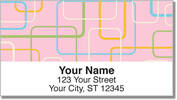 Retro Style Address Labels