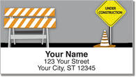 Road Construction Address Labels