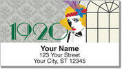 Roaring Twenties Address Labels