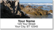 Rocky Coastline Address Labels