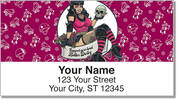 Roller Derby Address Labels