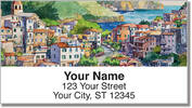 Romantico Villaggio Address Labels