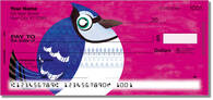 Get the adorable cartoonish birds of Chelsey Holeman on our personal checks today! Order now.