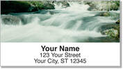 Rushing Rapids Address Labels