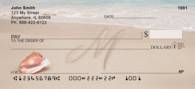 Sand Written Monogram M Personal Checks