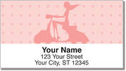 Scooter Girl Address Labels